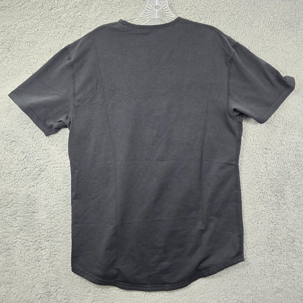 BYLT Drop Cut Performance Men's Black Short Sleeve T-Shirt Size L - Picture 7 of 11